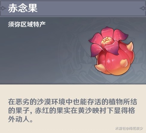 《原神》3.1沙漠地图赤念果采集路线规划