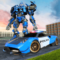 警车机器人变形战Police Car Robot_logo