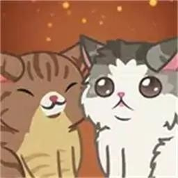 绒毛猫咪咖啡厅_logo